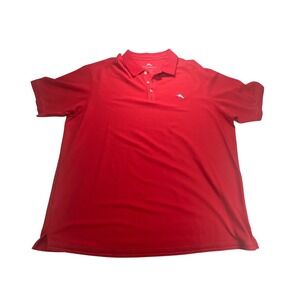 Tommy Bahama polo‎ shirt Men's size 2XL red